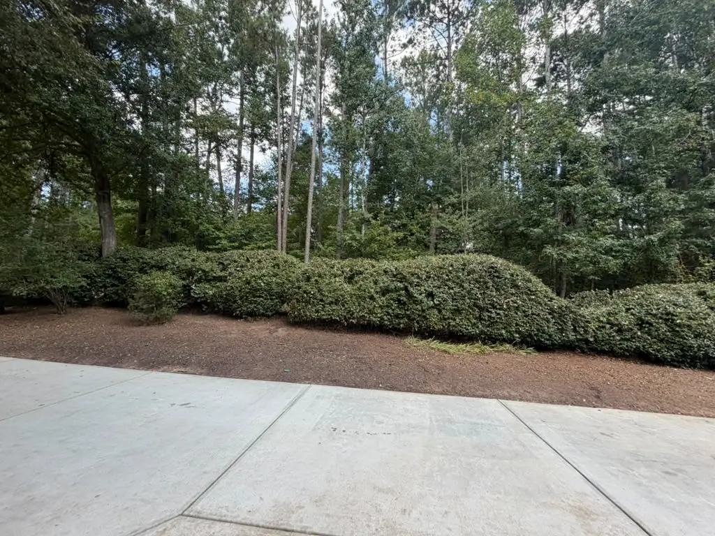 French drain and red clay yard in Newnan, GA