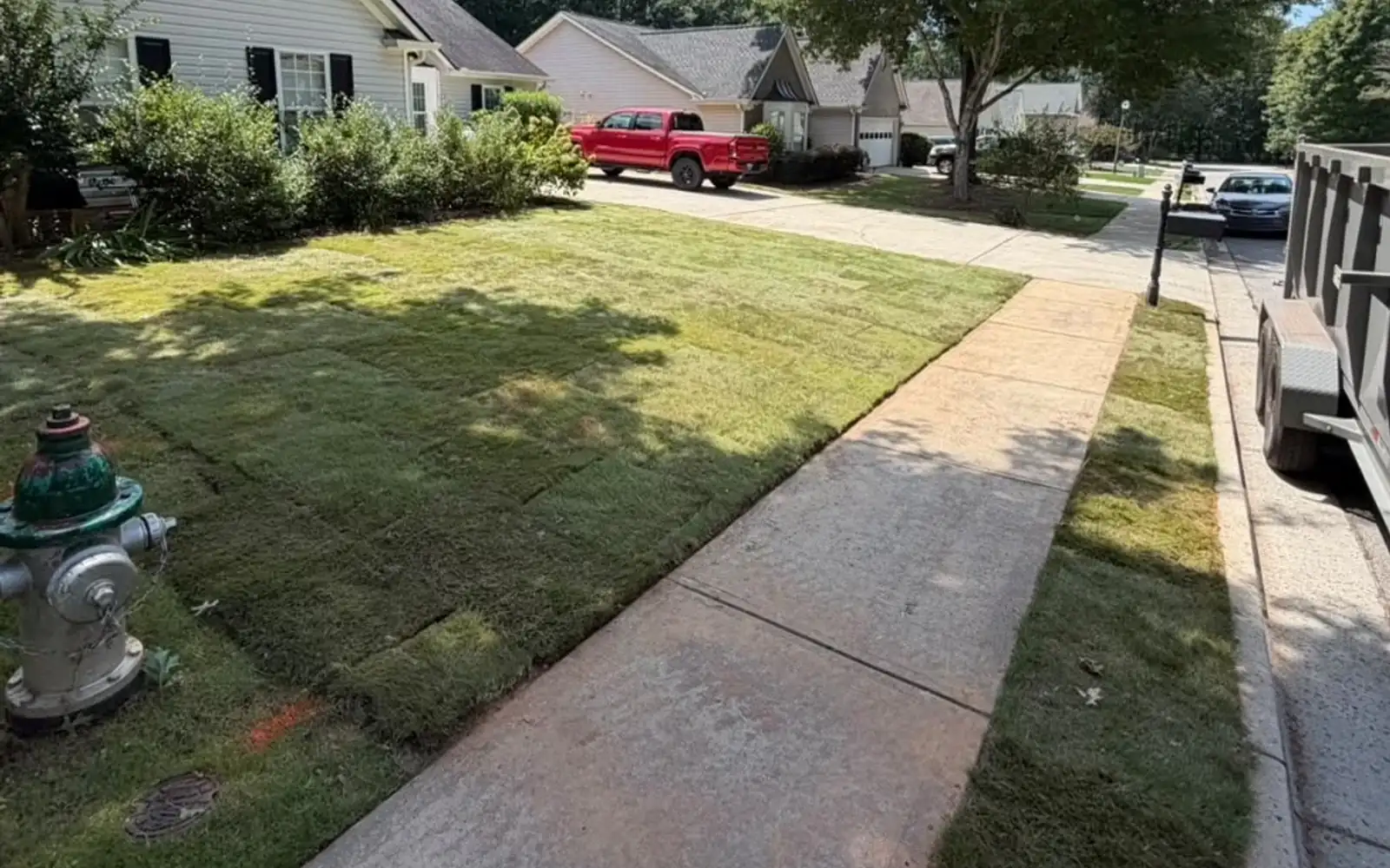 Sod & Lawn Renovation in Tyrone GA