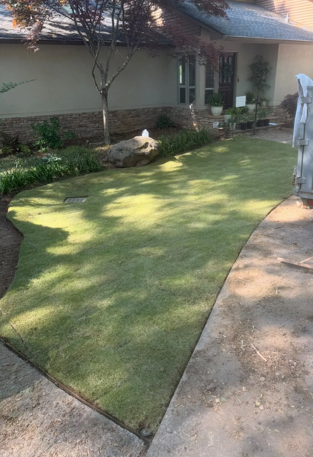 Full landscape transformation Newnan GA